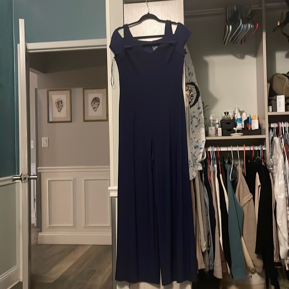 Navy Jumpsuit